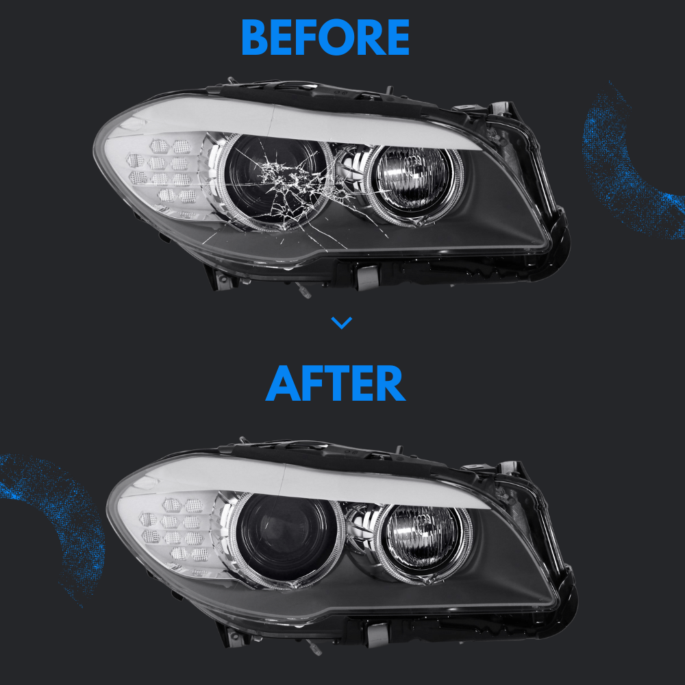 BMW G30 5Series LCI 530 540 i M5 Headlight Lens Replacement Service