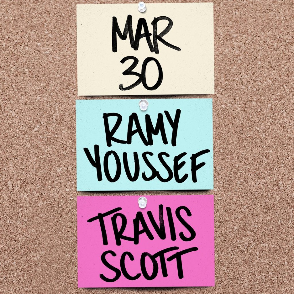 Ramy Youssef Booked As Host Travis Scott Confirmed As Musical Guest