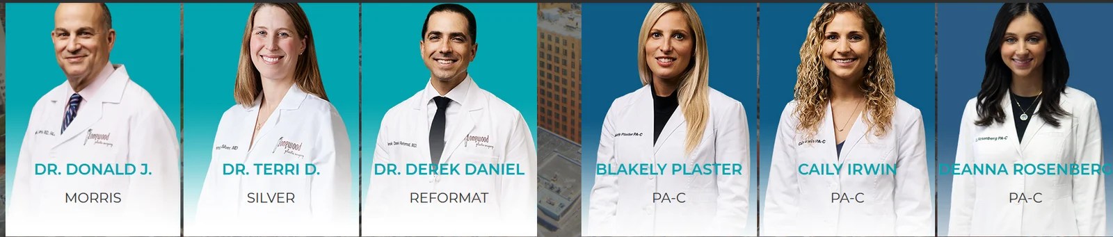 Longwood Plastic Surgery Team Members Drs Donald Morris and Terri Silver honored with Boston