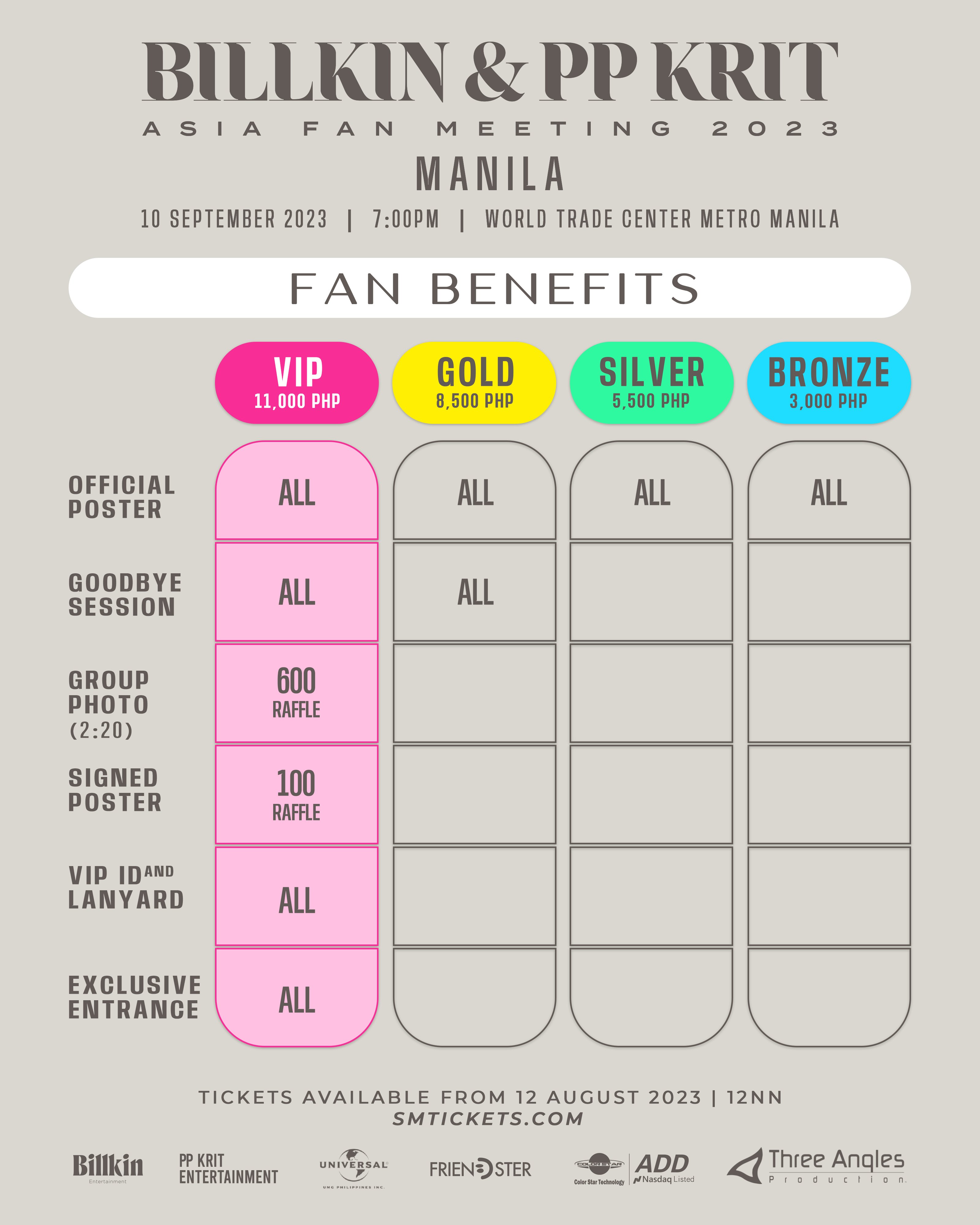 FAN BENEFITS(3)
