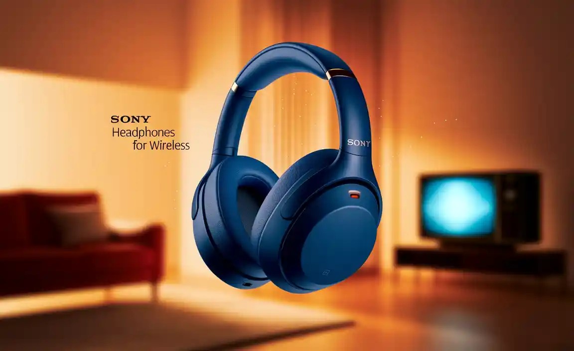 Sony Headphones For TV Wireless