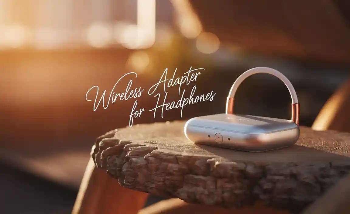 Wireless Adapter For Headphones