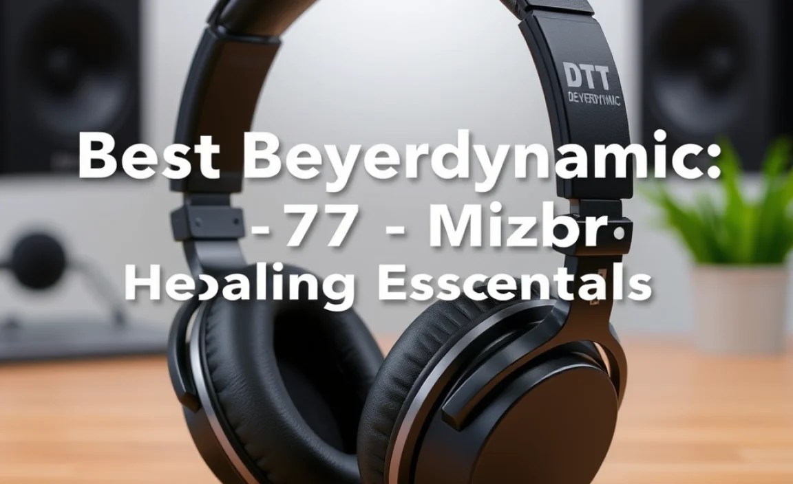1. Beyerdynamic DT 770 PRO (Closed-Back)