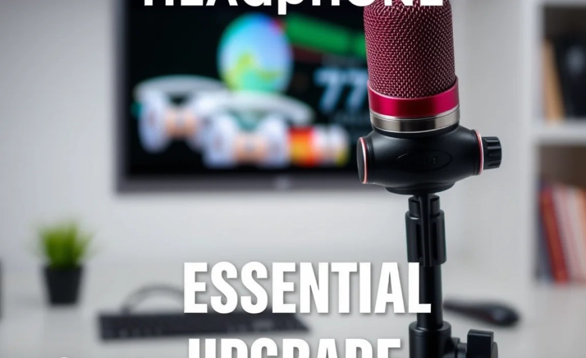 3. External Microphones (USB & XLR)