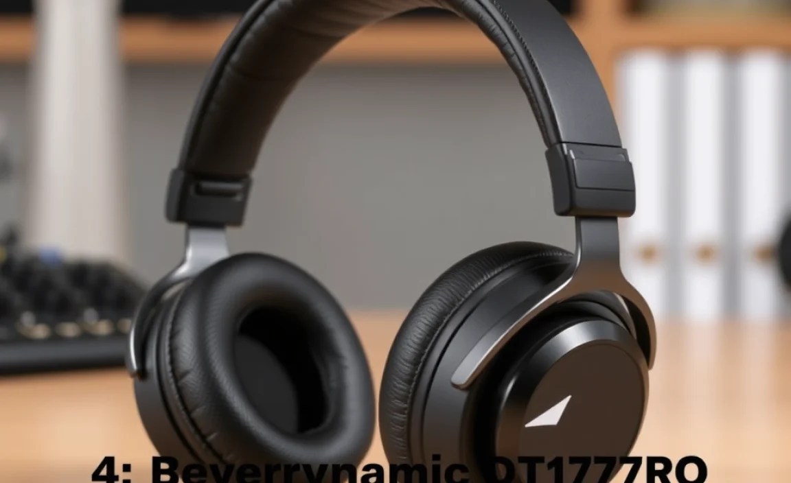 4. Beyerdynamic DT 1770 PRO (Closed-Back)