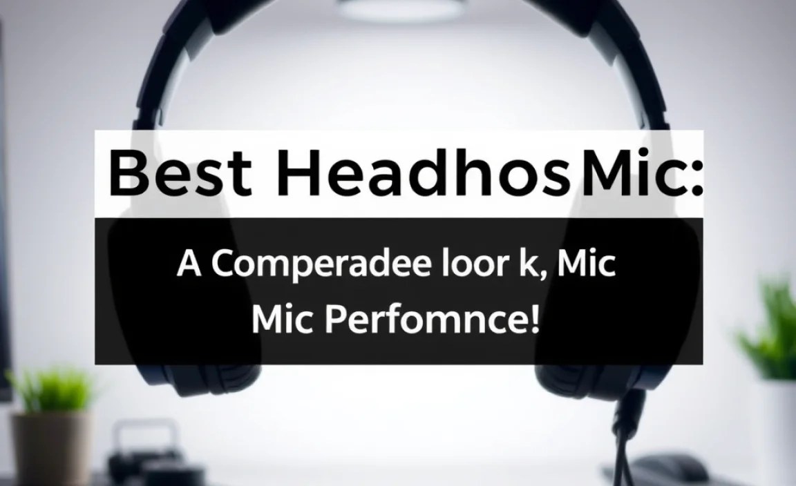 A Comparative Look at Mic Performance