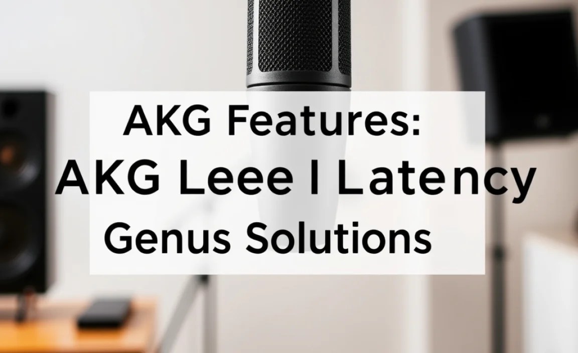 AKG Features Latency: Genius Solutions