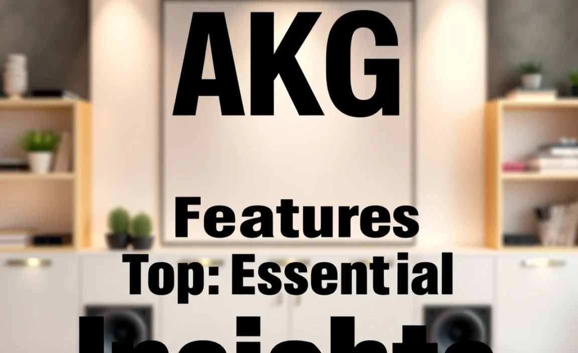 AKG Features Top: Essential Insights