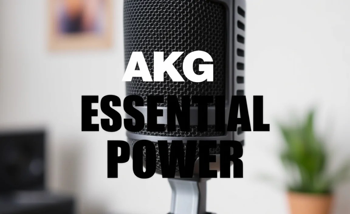 AKG Features With Mic: Essential Power