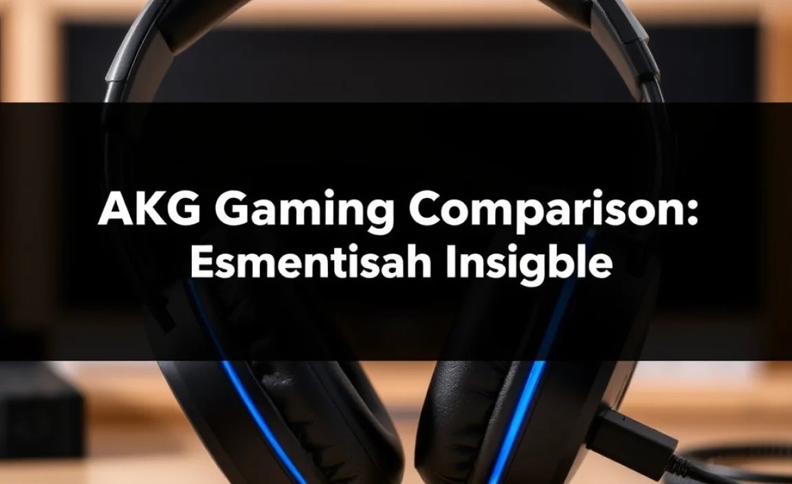 AKG Gaming Headphone Comparison Table