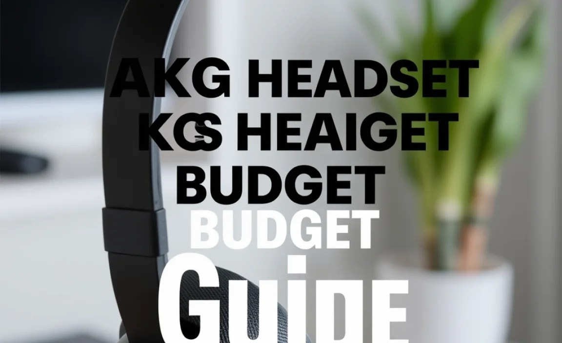 AKG Headset Budget: Your Essential Guide