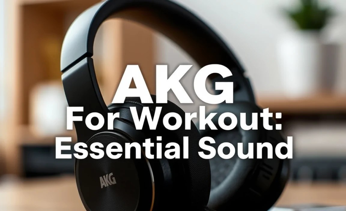 AKG Headset For Workout: Essential Sound