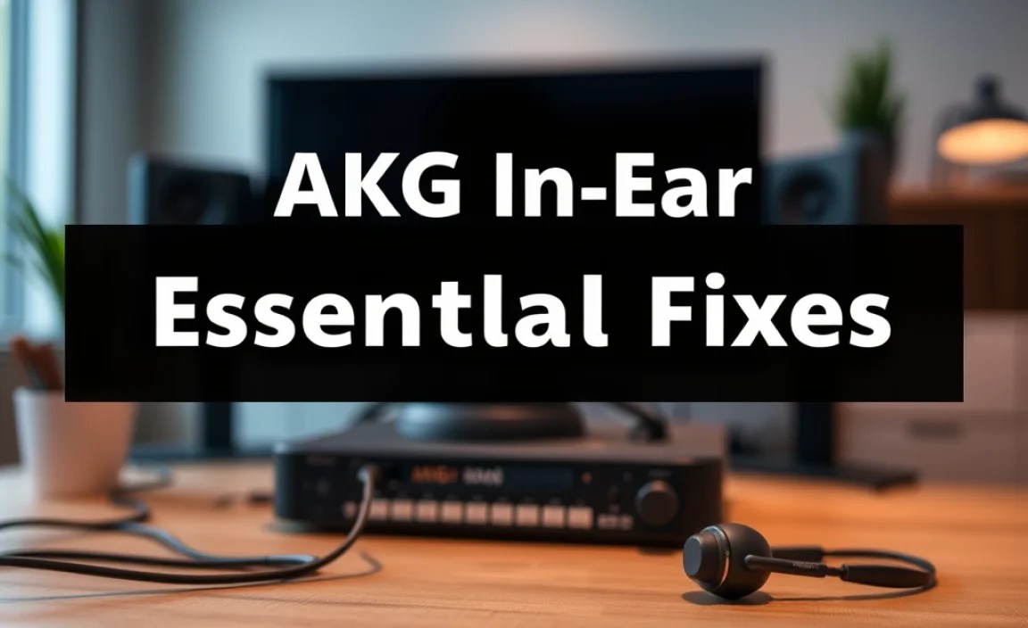 AKG In-Ear Latency: Essential Fixes