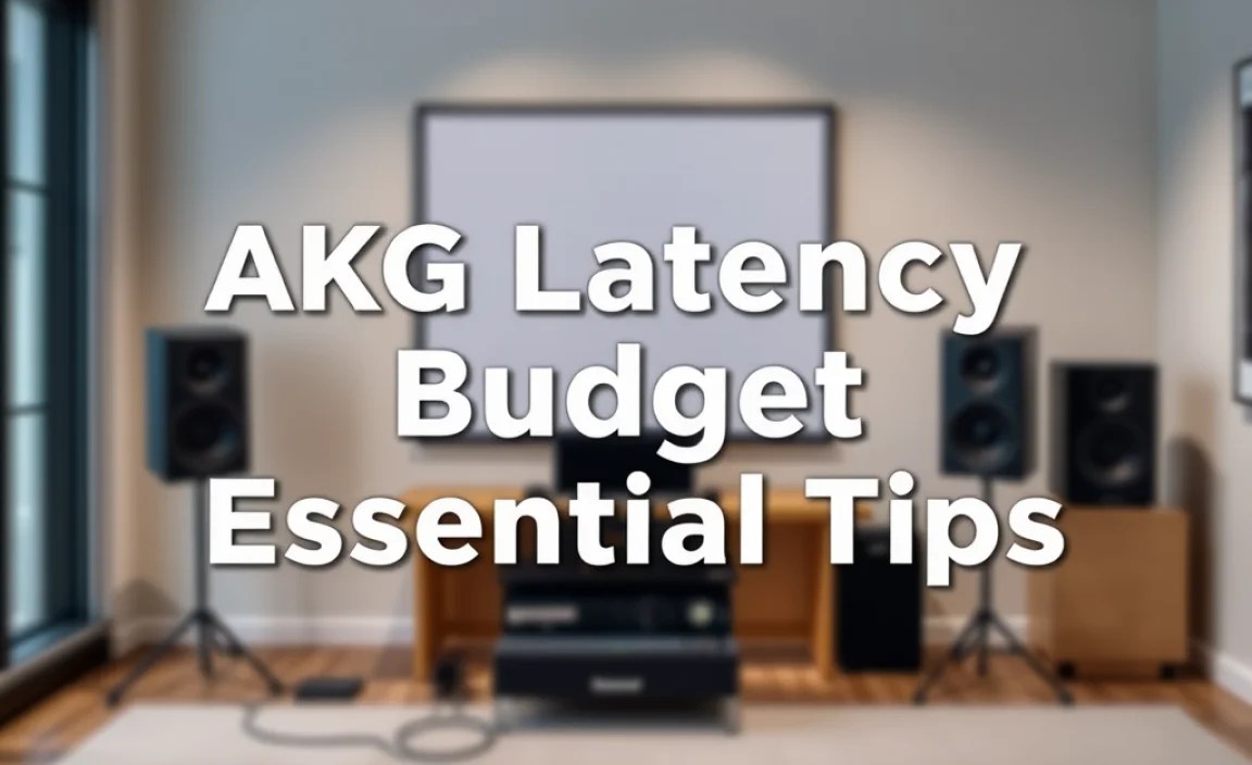 AKG Latency Budget: Essential Tips