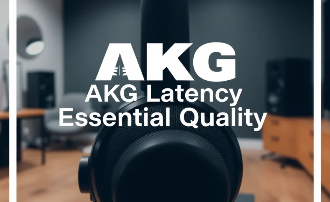 AKG Latency: Essential Sound Quality
