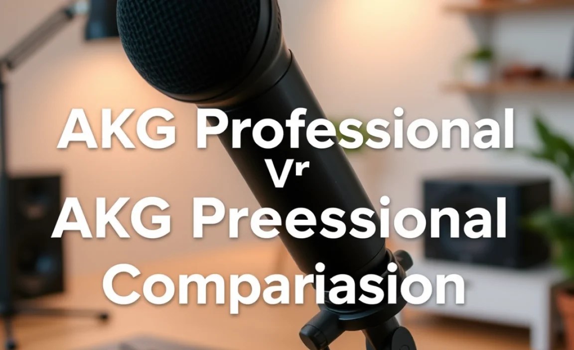 AKG Professional Vs: Essential Comparison