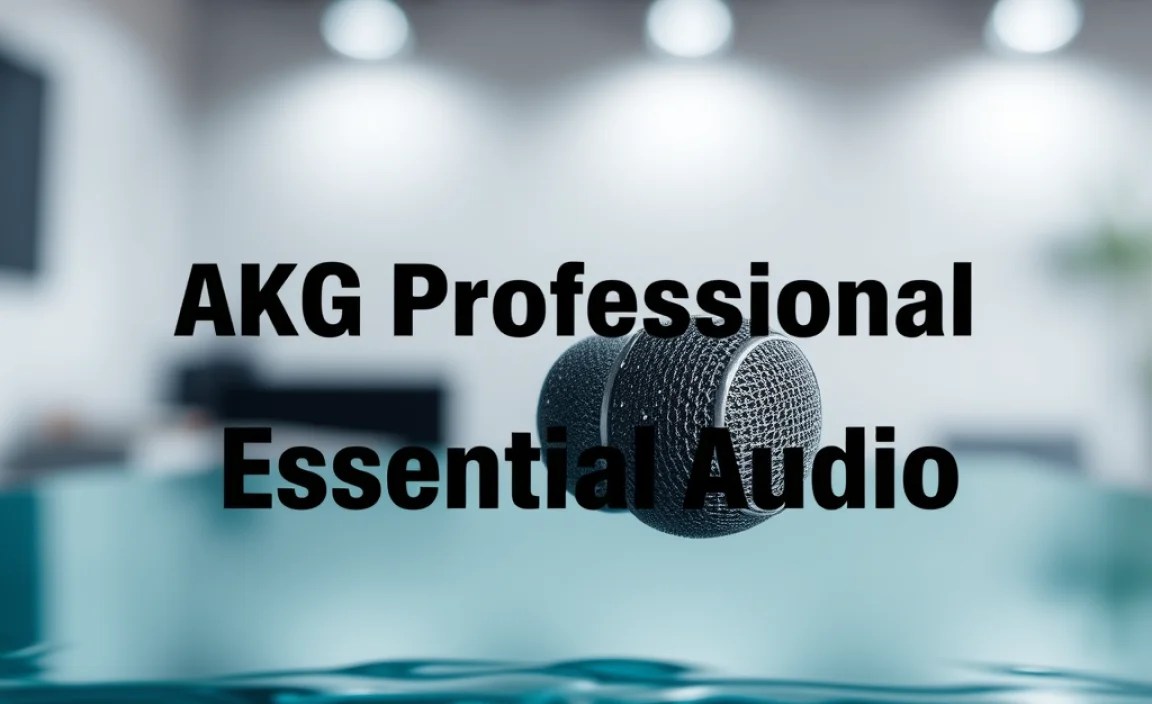 AKG Professional Waterproof: Essential Audio