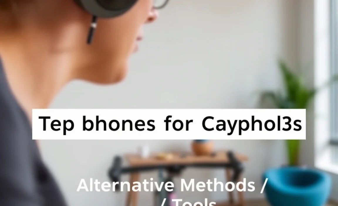 Alternative Methods / Tools