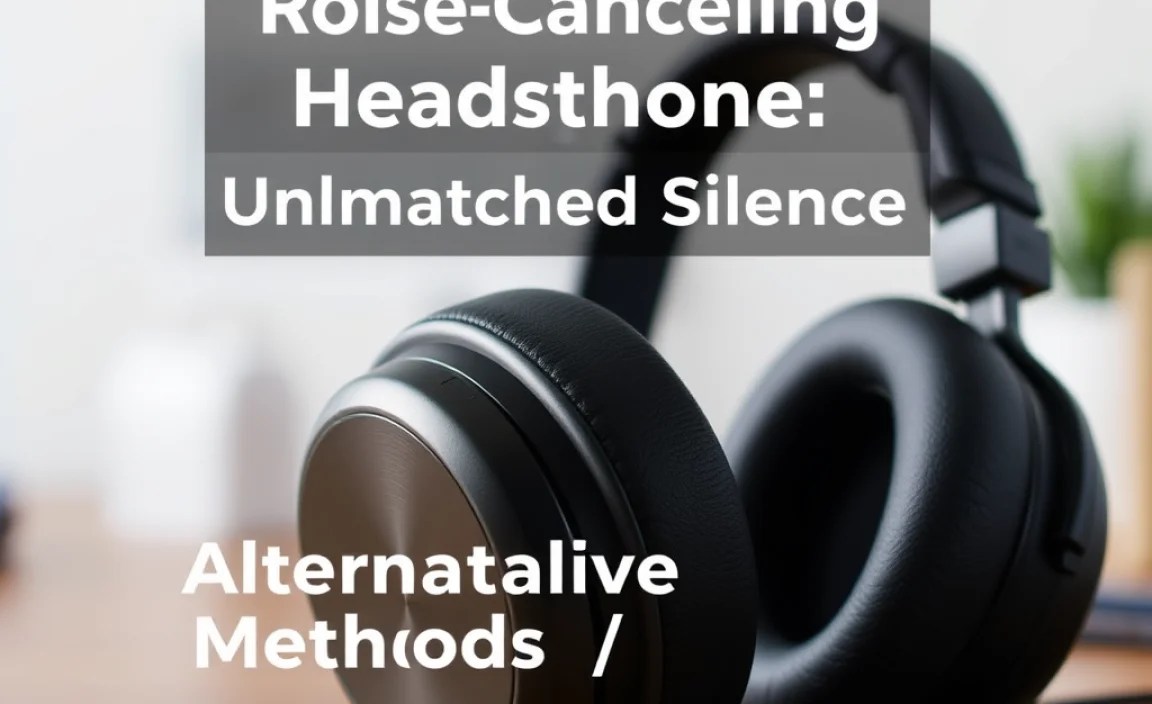 Alternative Methods / Tools