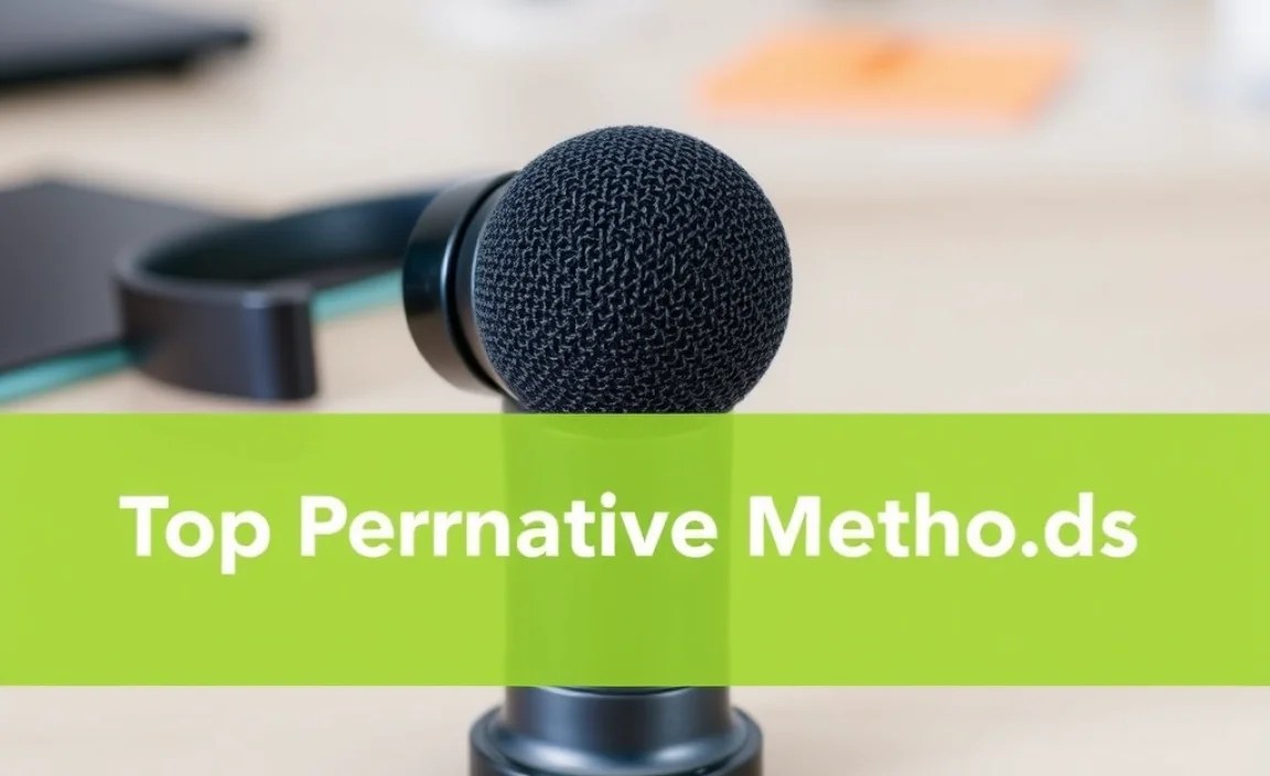 Alternative Methods / Tools