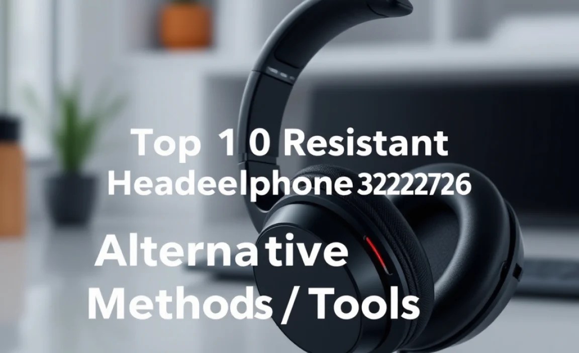 Alternative Methods / Tools