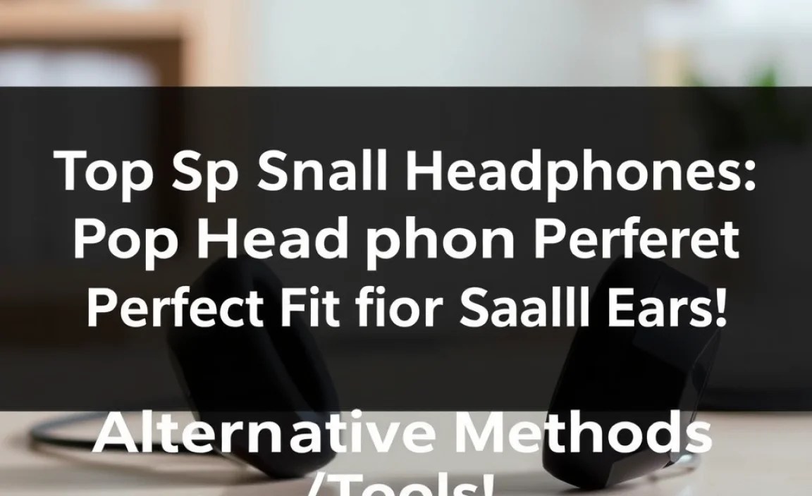 Alternative Methods / Tools