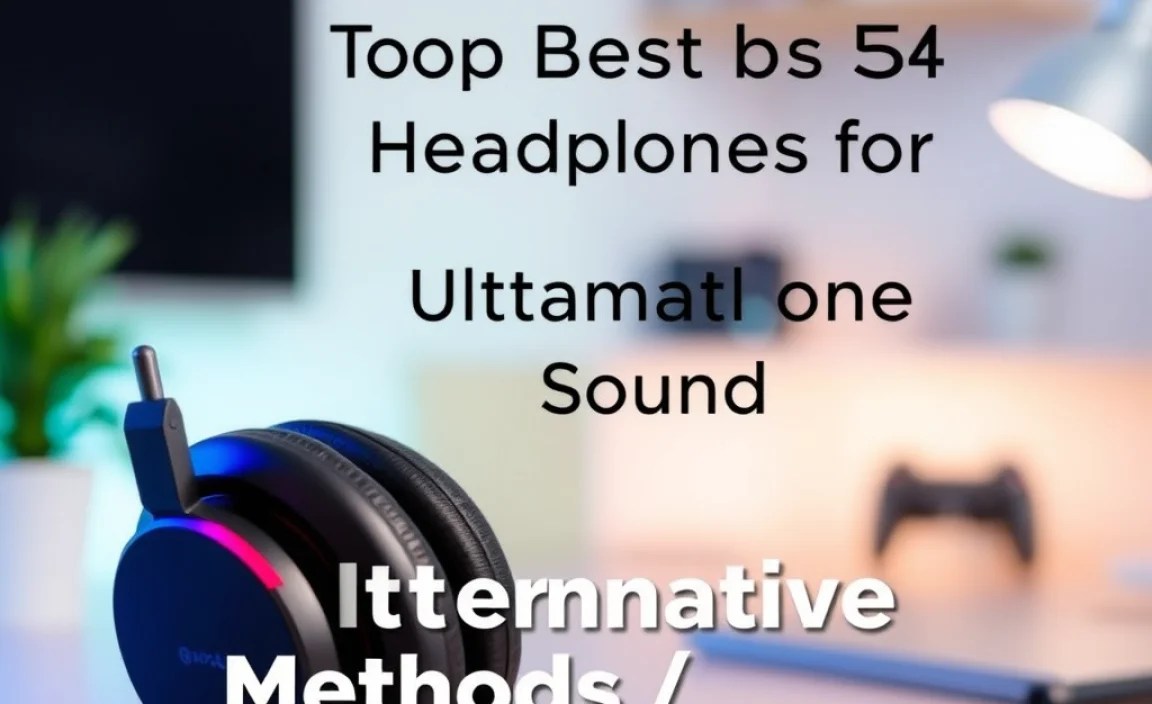 Alternative Methods / Tools