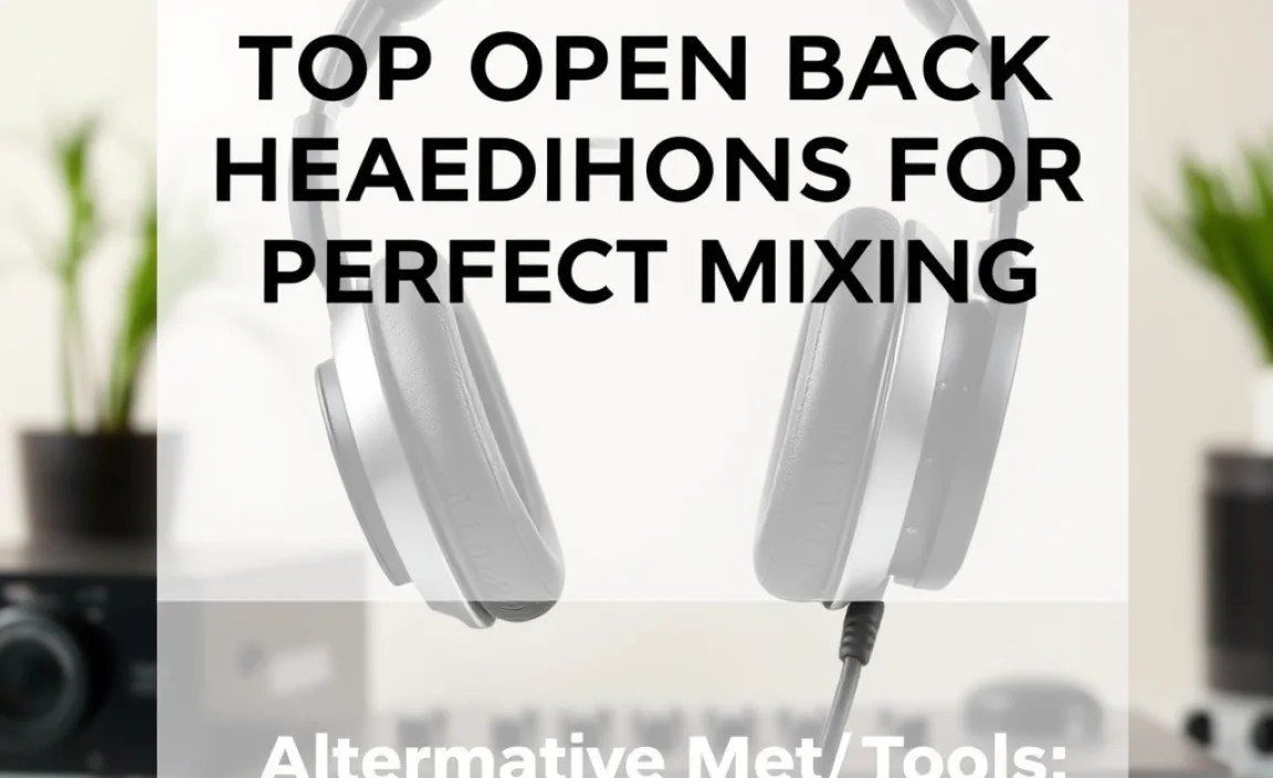 Alternative Methods / Tools