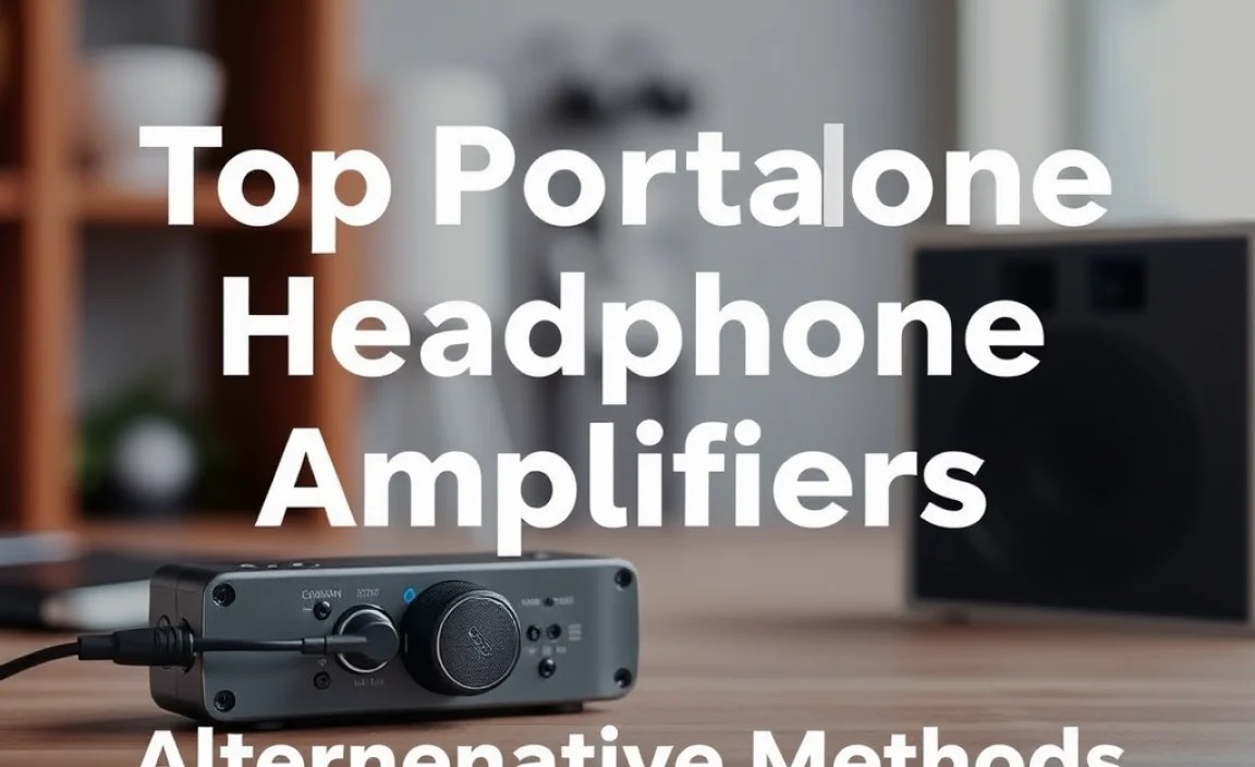 Alternative Methods / Tools
