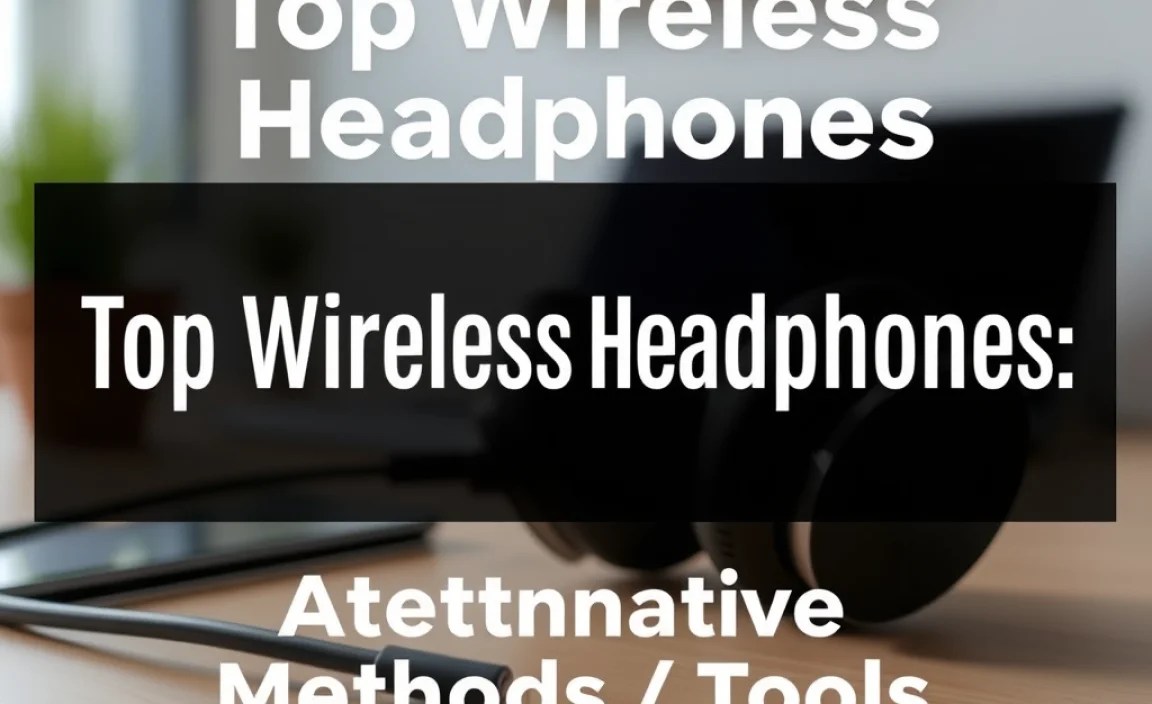 Alternative Methods / Tools