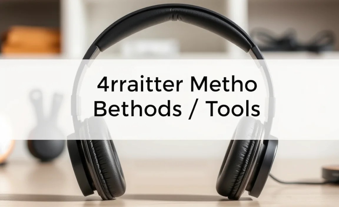 Alternative Methods / Tools