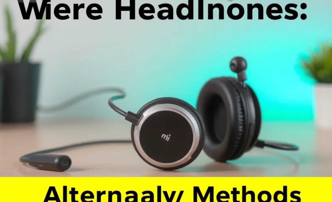 Alternative Methods / Tools