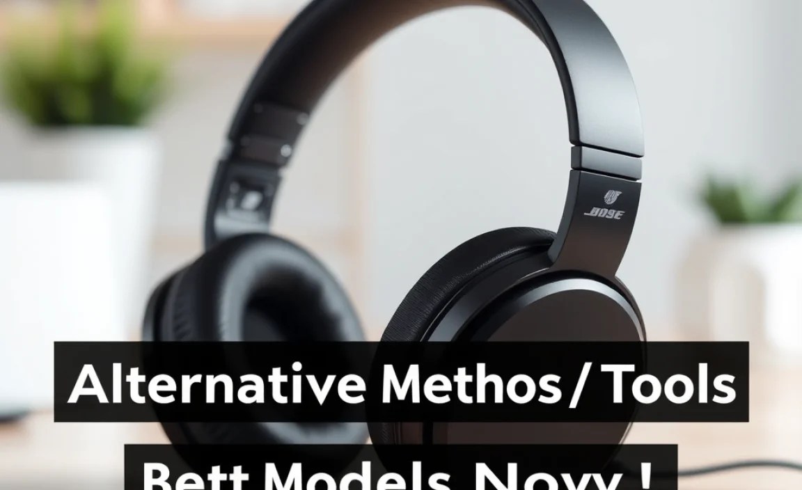 Alternative Methods / Tools