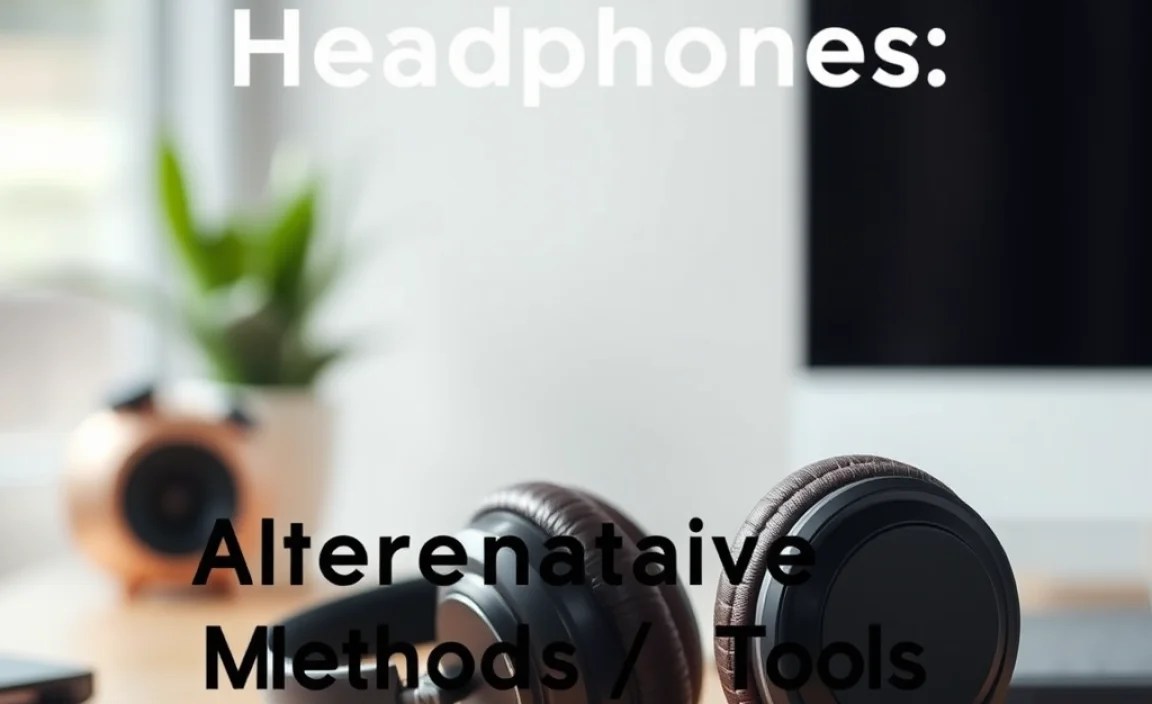 Alternative Methods / Tools