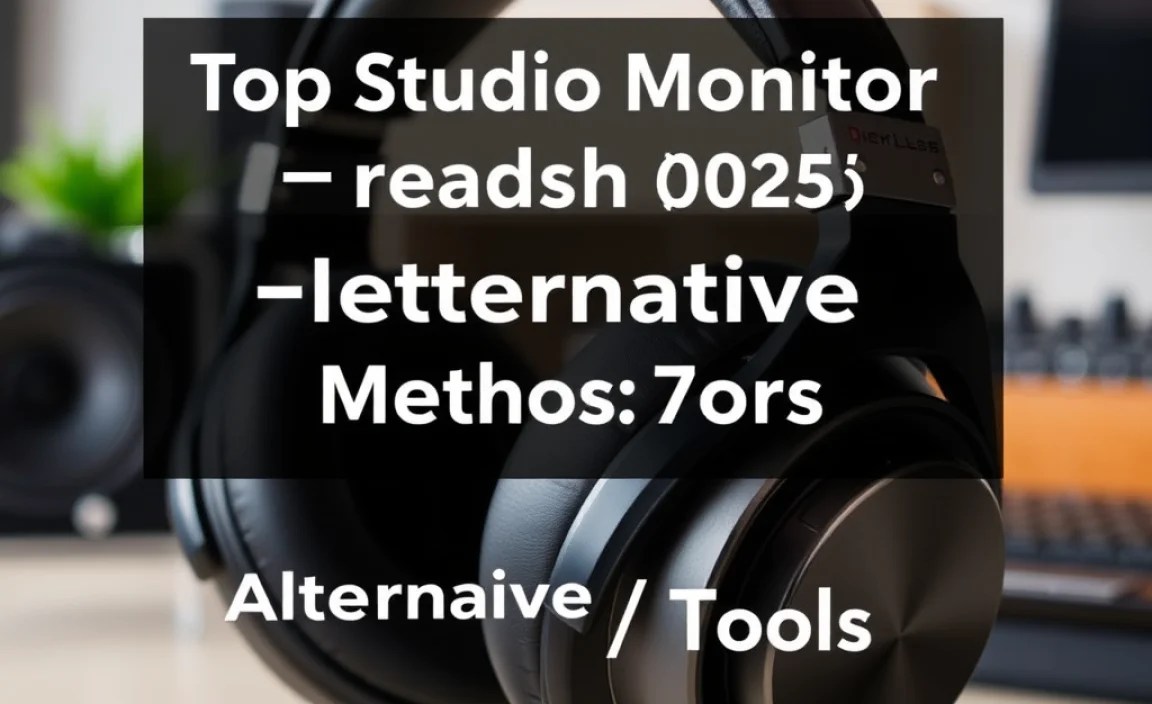 Alternative Methods / Tools