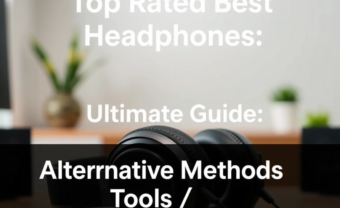 Alternative Methods / Tools