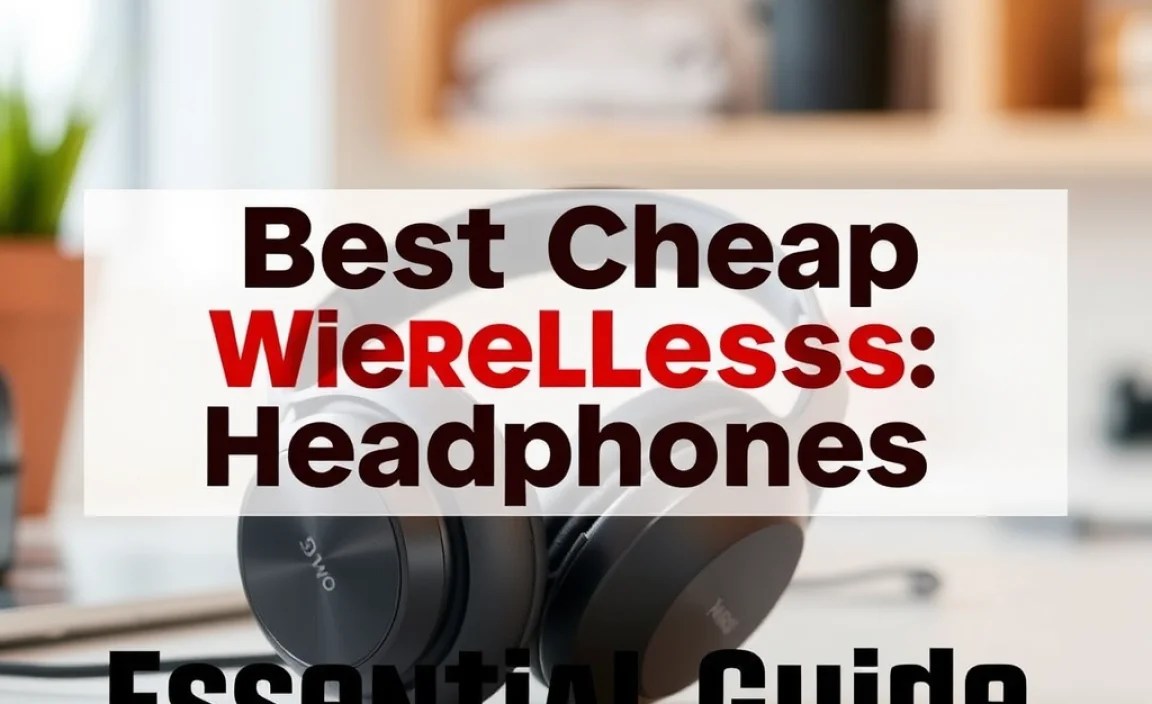 Best Cheap Wireless Headphones: Essential Guide