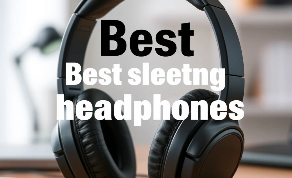 Best sleeping headphones