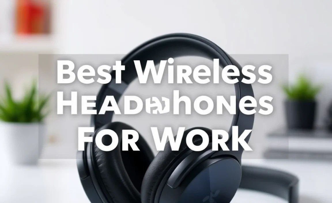Best Wireless Headphones For Work: Essential Guide