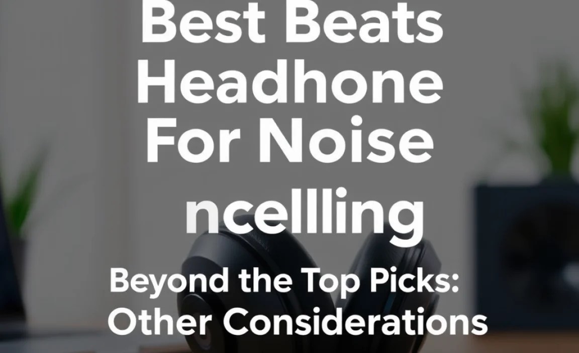 Beyond the Top Picks: Other Considerations