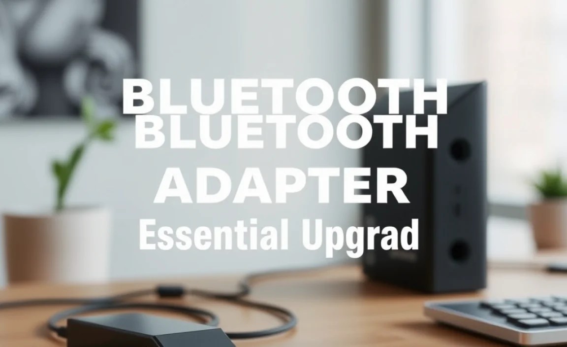 Bluetooth Adapter For PC: Essential Upgrade