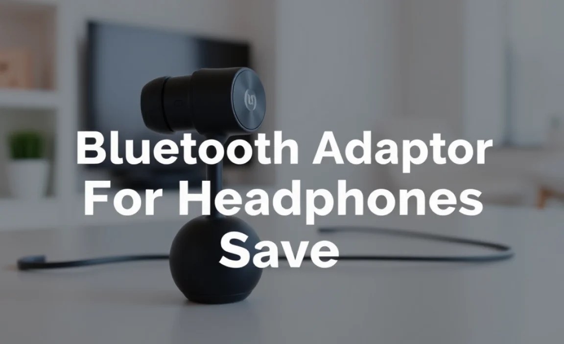 Bluetooth Adaptor For Headphones: Genius Save