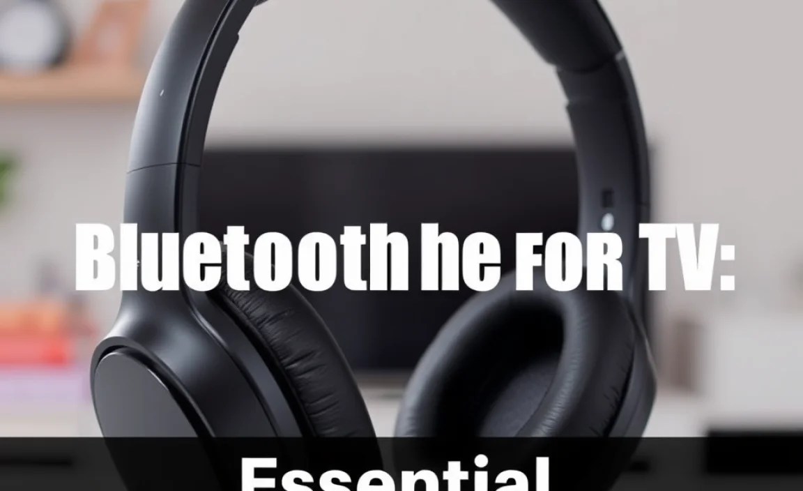 Bluetooth Headphone for TV: Essential Smart Choice