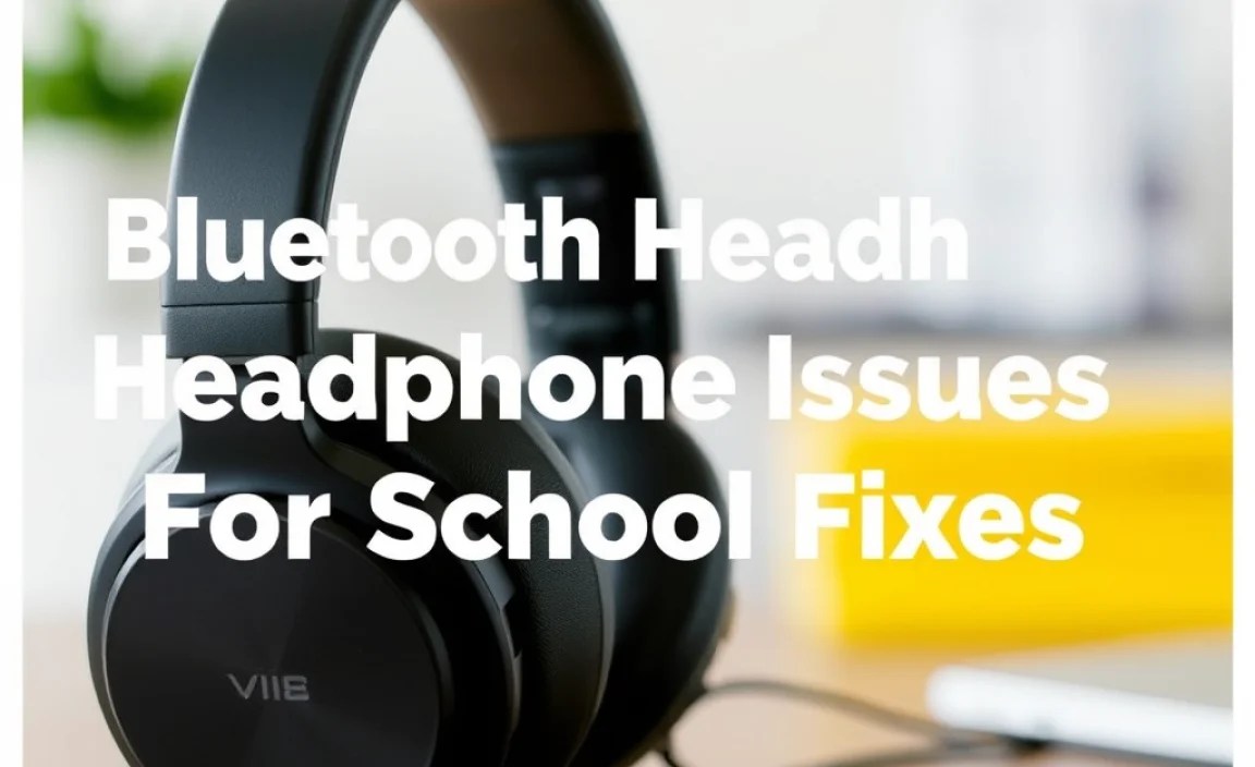 Bluetooth Headphone Issues For School Use: Essential Fixes