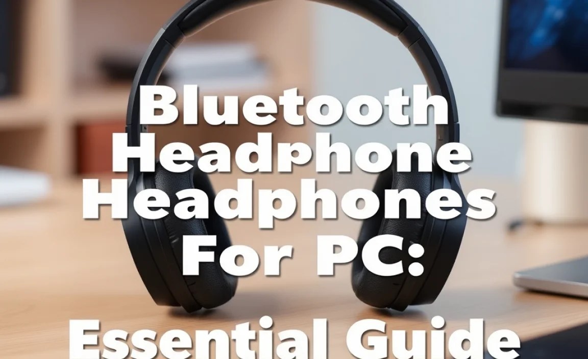 Bluetooth Headphones For PC: Essential Guide