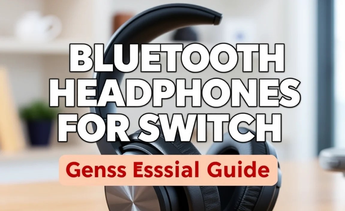 Bluetooth Headphones for Switch: Genius Essential Guide