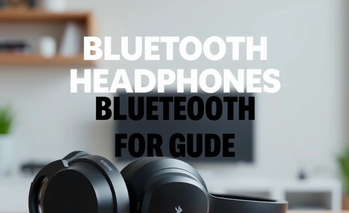 Bluetooth Headphones For TVs: Genius Essential Guide