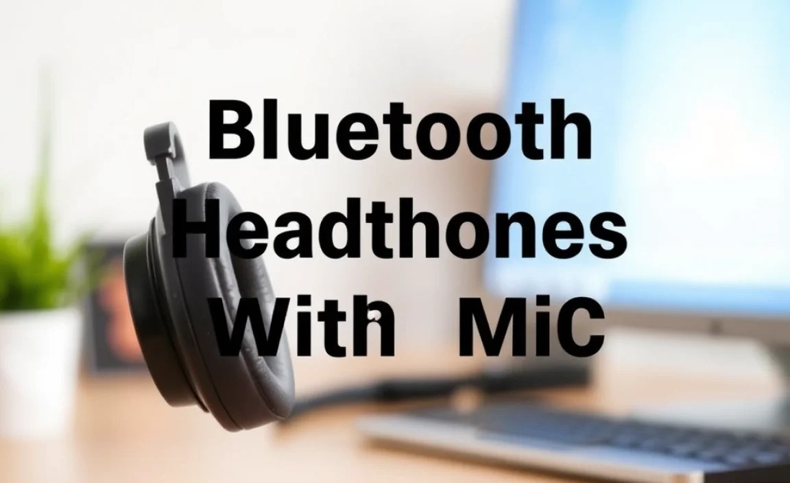 Bluetooth Headphones With Mic For PC: Essential Guide