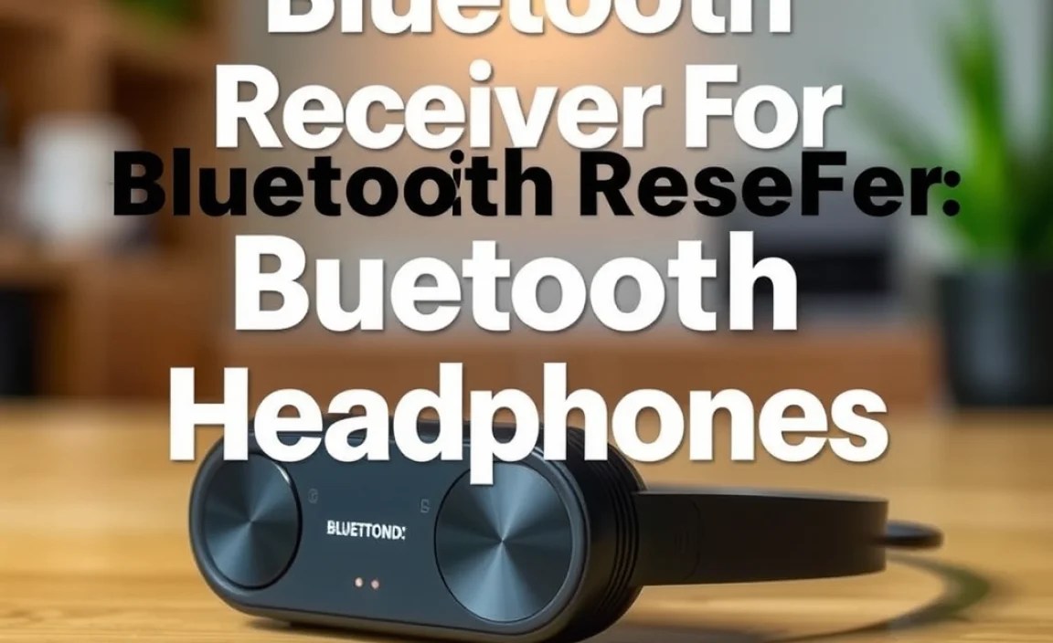 Bluetooth Receiver For Bluetooth Headphones: Essential Guide