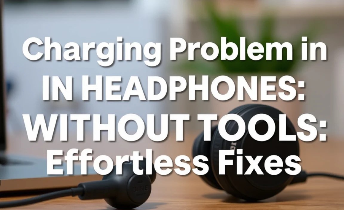 Charging Problems in Headphones Without Tools: Effortless Fixes
